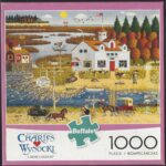 Charles Wysocki 1000 Pc Puzzle - Carver Coggins - Used & Complete