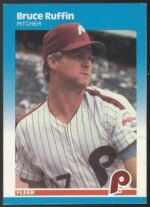 #183 Bruce Ruffin 1987 Fleer Baseball Card Baseball Card (Grade: NM) (Copy)